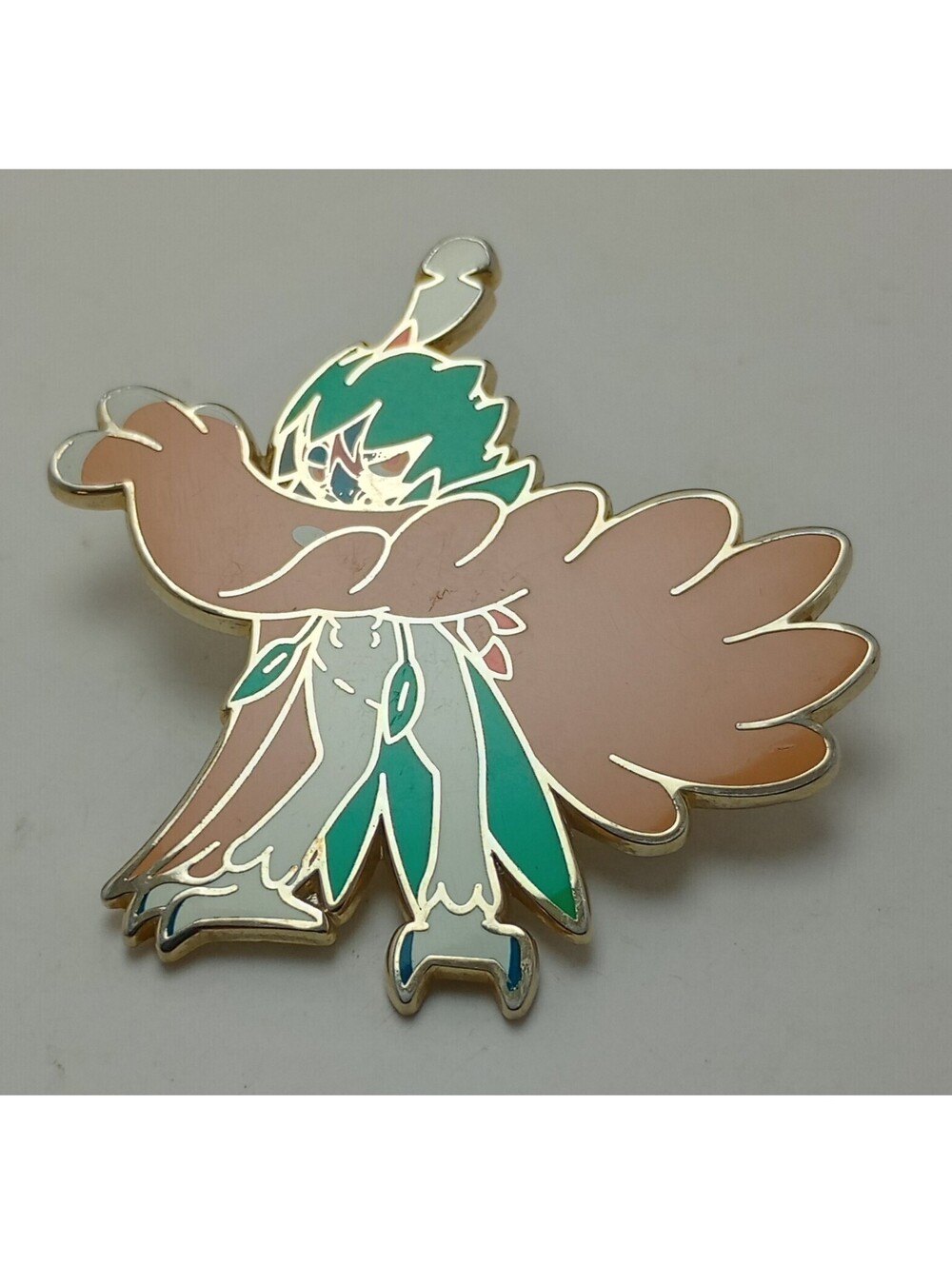 DECIDUEYE Pokemon Center Pin 1.75" Long 1.75" Wide 2017